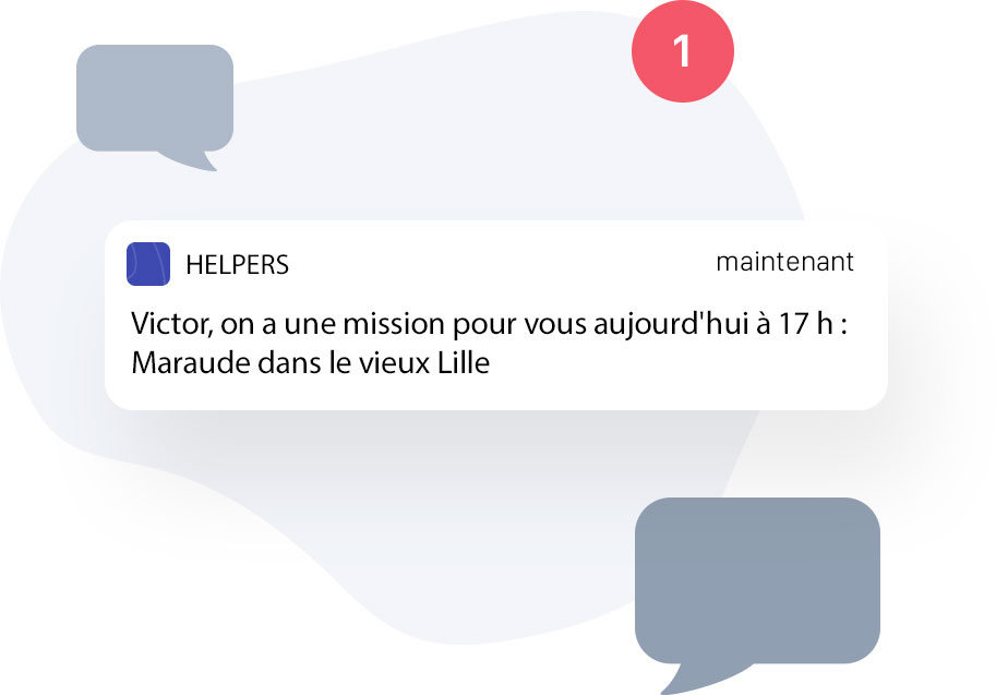 Illustration d'une notification